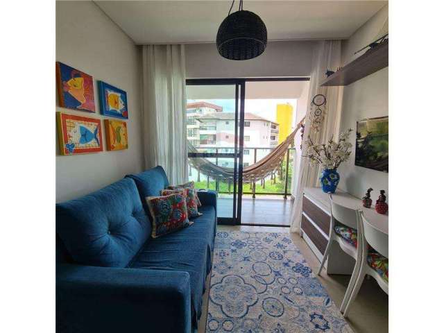 Apartamento 1 quarto planejado e decorado a 80m da praia no centro de Porto de Galinhas