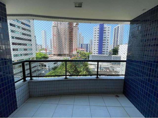 Apartamento para venda possui 113 metros quadrados com 3 quartos em Boa Viagem - Recife - PE