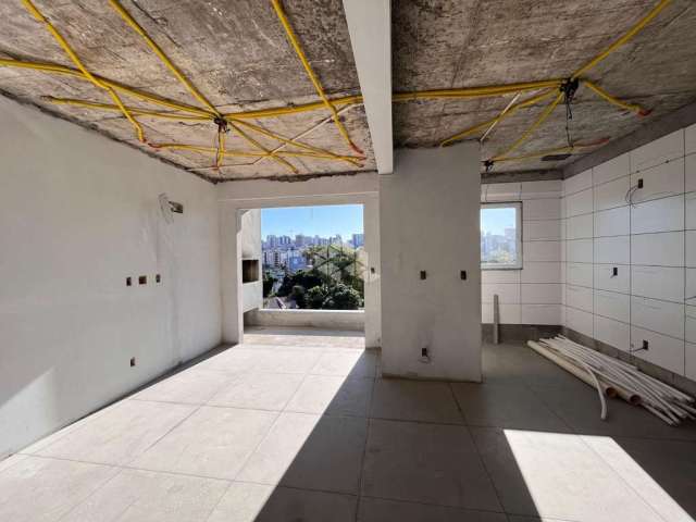 Apartamento 02 dormitórios com suíte e sacada com churrasqueira à venda na planta no Bairro Lourdes em Santa Maria