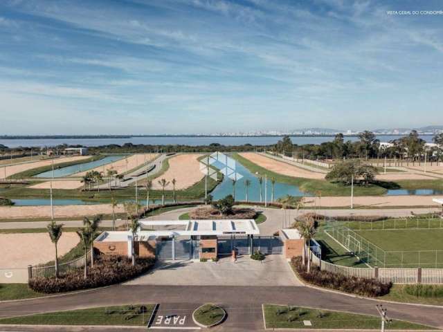 Lote no lago em condomínio na Península Ponta da Figueira em Eldorado do Sul