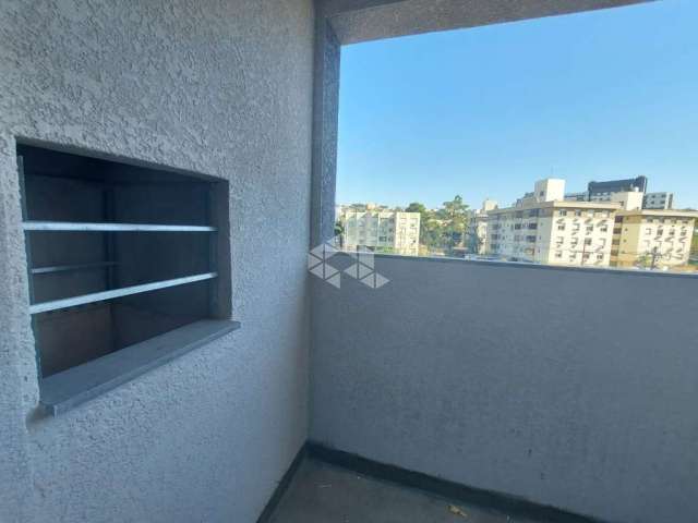 Apartamento 02 dormitórios/quartos  sacada na churrasqueira novo- Bairro Glória