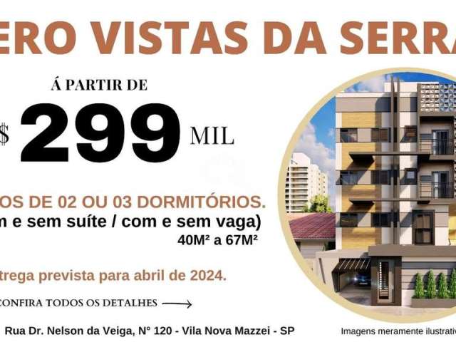 Apartamento de 67,29m²  a venda na Vila Mazzei