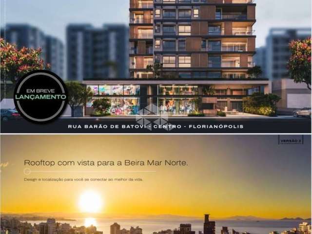 Apartamento 03 suítes em construção no Centro de Florianópolis.