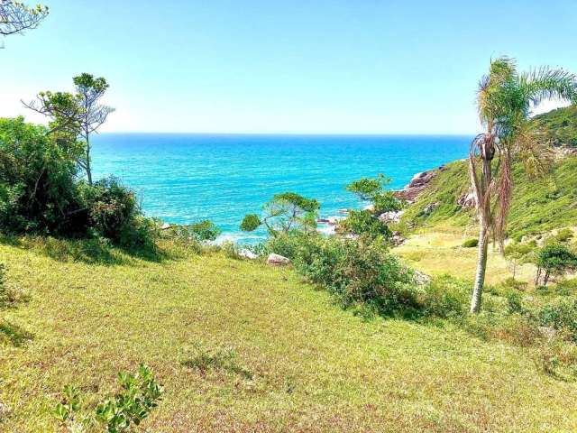 Terreno com vista para o mar, no morro da Ferrugem.