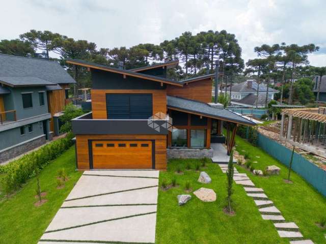 Casa 4 suítes, 439m² privativos, no Condomínio Aspen Mountain, em Gramado