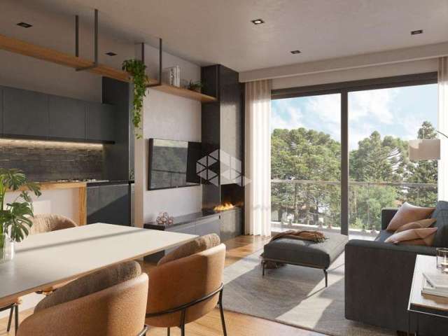 Apartamento 2 dormitórios, 82,46m², 1 vaga, a 400 metros da Catedral de Canela