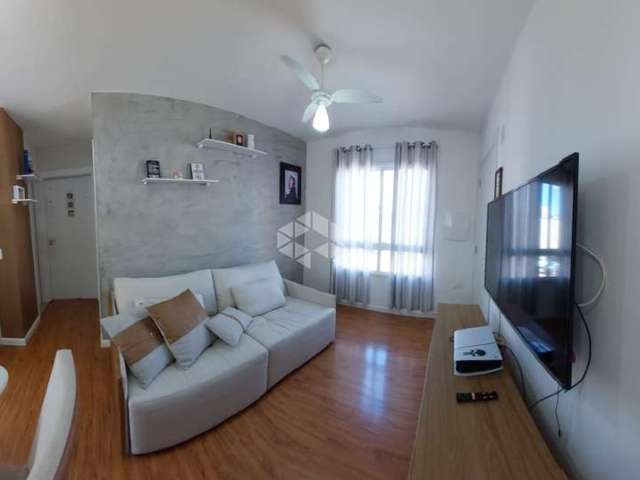 Apartamento semi mobiliado 48,27m² 2 dormitórios 01 vaga no bairro Olaria, em Canoas