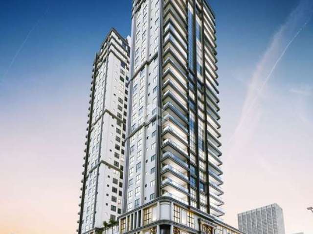 A unidade residencial Wall Street Tower  com 4 dormitórios 4 suítes 3 vagas de garagem 160 m2 de área total, TORRE A - FRENTE SUL.