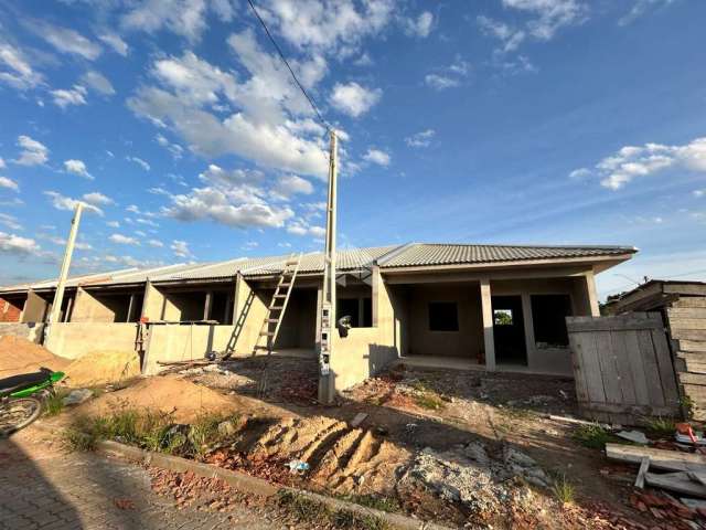 Casa geminada em construção no terra vista, 02 dormitórios