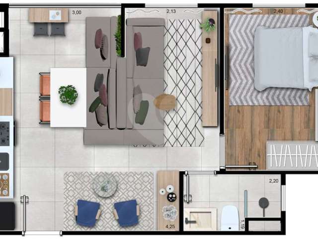 lindo apartamento na Vila Andrade