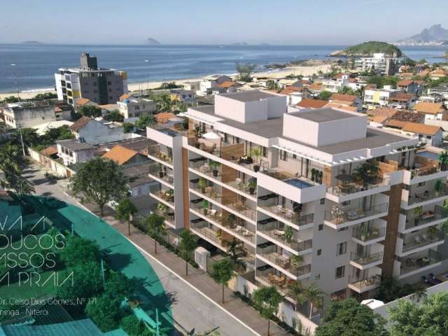 Apartamento de 3 suítes na Praia de Piratininga.