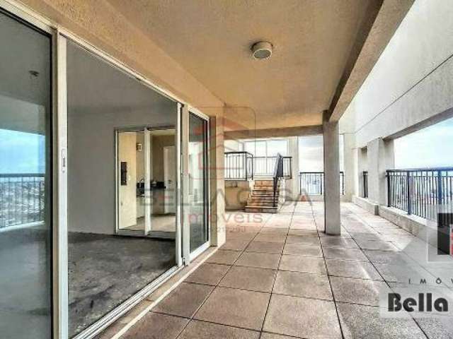 Penthouse com 4 dormitporios e 3 vagas, próximo ao metrô na Vila Prudente