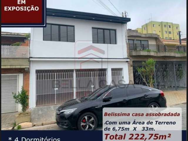 Belissima Casa Assobradada - 4 dorm - 223 mts2