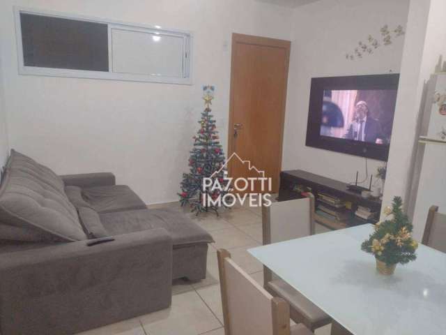 Apartamento com 2 dormitórios à venda, 40 m² por R$ 171.000,00 - Jardim das Palmeiras - Ribeirão Preto/SP