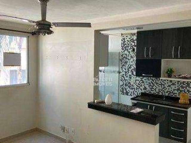 Apartamento com 2 dormitórios à venda, 47 m² por R$ 180.000 - Parque Industrial Lagoinha - Ribeirão Preto/SP