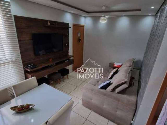 Apartamento com 2 dormitórios à venda, 43 m² por R$ 215.000,00 - Residencial Jequitibá - Ribeirão Preto/SP