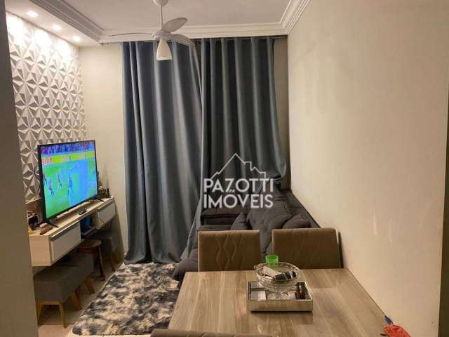 Apartamento com 1 dormitório à venda, 35 m² por R$ 210.000 - Distrito de Bonfim Paulista - Ribeirão Preto/SP