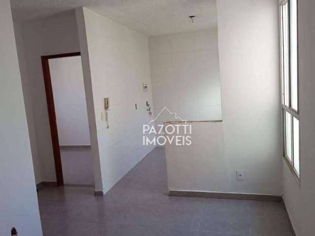 Apartamento com 2 dormitórios à venda, 47 m² por R$ 185.000 - Jardim Manoel Penna - Ribeirão Preto/SP