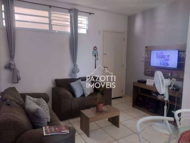 Apartamento com 2 dormitórios à venda, 42 m² por R$ 175.000,00 - Jardim Heitor Rigon - Ribeirão Preto/SP