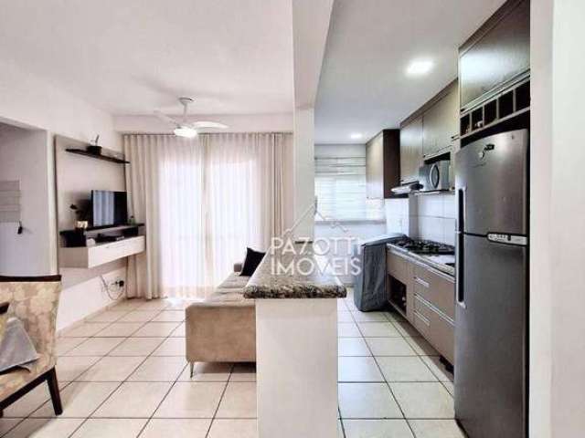 Apartamento com 2 dormitórios à venda, 47 m² por R$ 245.000,00 - Residencial e Comercial Palmares - Ribeirão Preto/SP