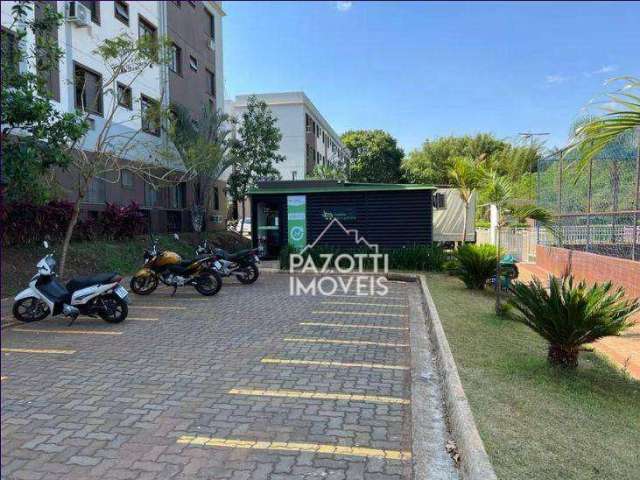 Apartamento com 2 dormitórios à venda, 43 m² por R$ 145.000,00 - Recanto das Palmeiras - Ribeirão Preto/SP