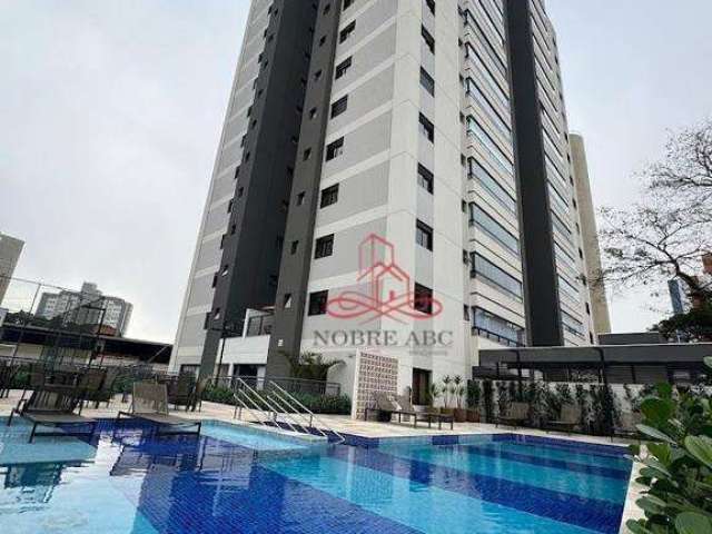 Apartamento de alto padrão com 3 dormitórios à venda, 135 m² por R$ 1.800.000 - Vila Assunção - Santo André/SP