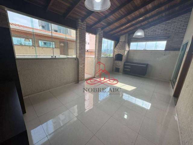 Cobertura com 3 dormitórios à venda, 76 m² por R$ 785.000,00 - Vila Valparaíso - Santo André/SP