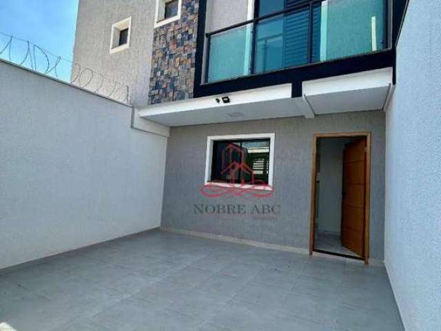 Sobrado com 2 dormitórios à venda, 76 m² por R$ 690.000 - Jardim Santo Alberto - Santo André/SP