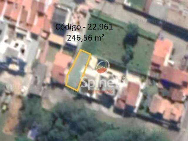 Terreno à venda, 246 m² por R$ 150.000,00 - Vila Regina Célia - Cruzeiro/SP