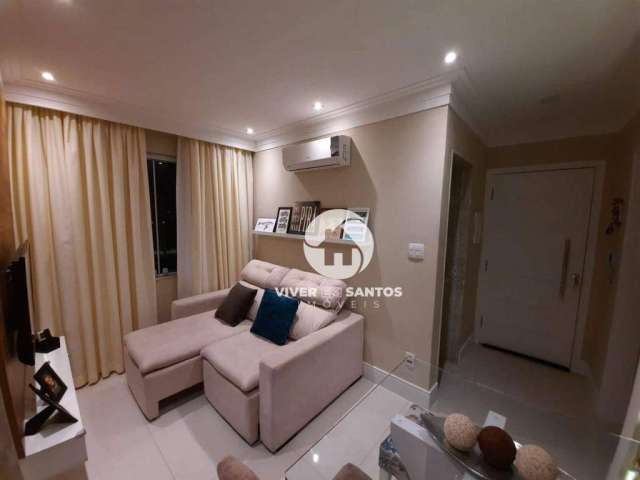 Apartamento com 1 dormitório à venda, 48 m² por R$ 249.000,00 - Itararé - São Vicente/SP