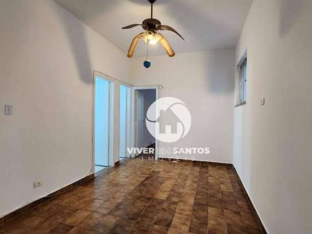 Apartamento com 2 dormitórios à venda, 77 m² por R$ 385.000,00 - Boqueirão - Santos/SP