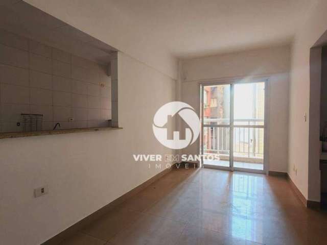 Apartamento à venda, 51 m² por R$ 360.000,00 - José Menino - Santos/SP