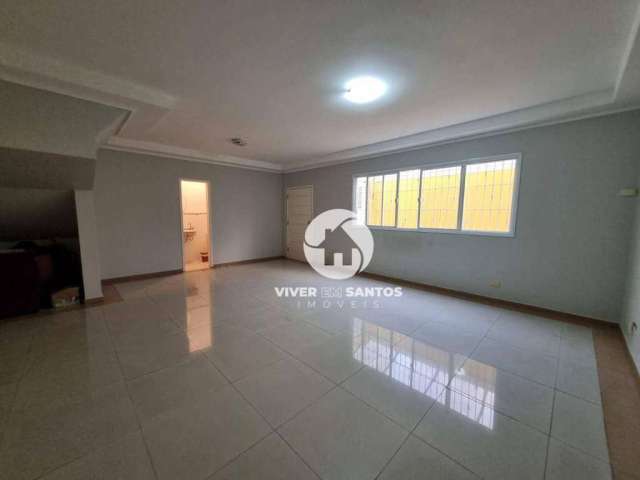 Sobrado com 4 dormitórios à venda, 210 m² por R$ 930.000,00 - Vila Matias - Santos/SP