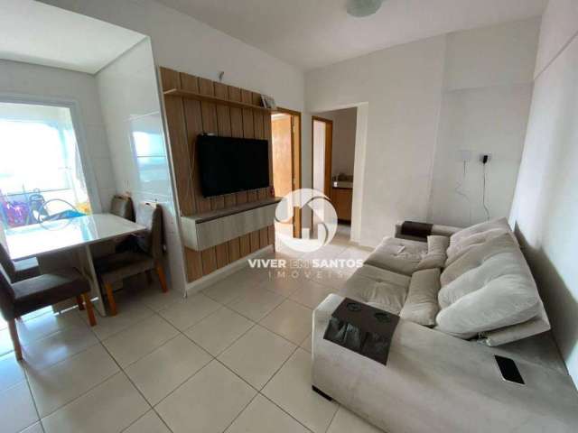 Apartamento com 2 dormitórios, 52 m² - venda por R$ 495.000,00 ou aluguel por R$ 3.498,00/mês - Macuco - Santos/SP