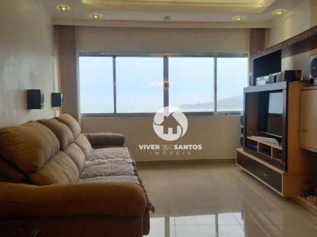 Apartamento com 1 dormitório à venda, 56 m² por R$ 390.000,00 - Ilha Porchat - São Vicente/SP