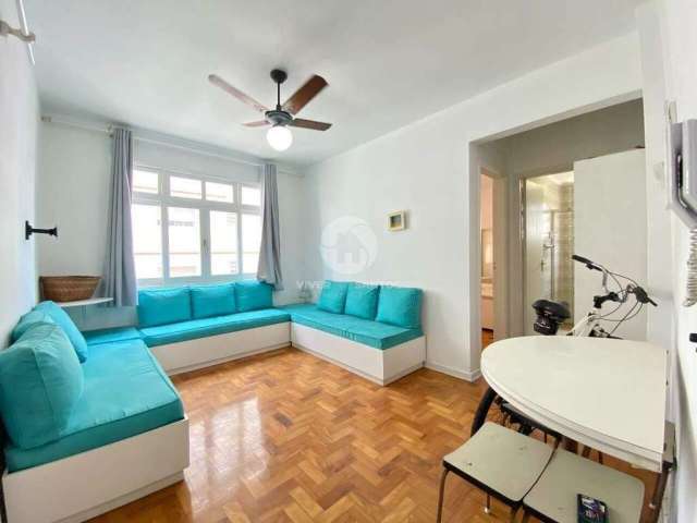 Apartamento 4 quadras da praia 1 quarto no Boqueirão em Santos