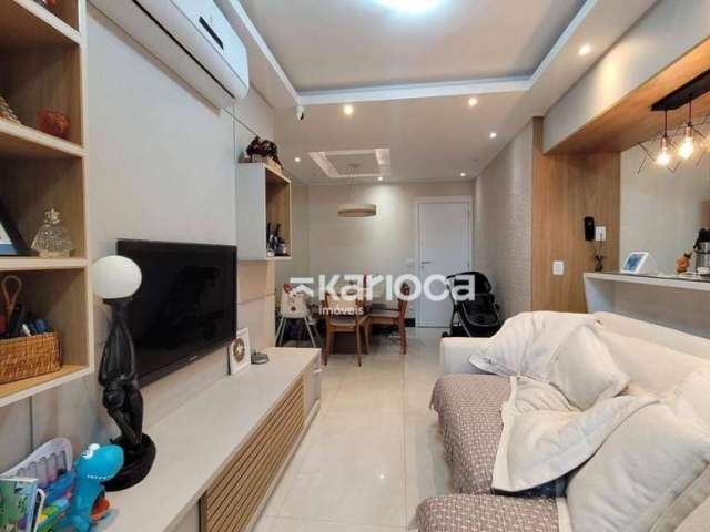 Apartamento com 2 dormitórios à venda, 69 m² por R$ 830.000,00 - Avenida Vice Presidente José Alencar, nº 1400 - Cidade Jardim - Rio de Janeiro/RJ