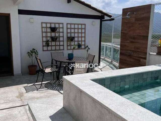 Cobertura com 3 dormitórios à venda, 200 m² por R$ 1.500.000,00 - Recreio dos Bandeirantes - Rio de Janeiro/RJ