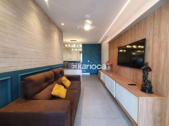 Apartamento com 2 dormitórios à venda, 66 m² por R$ 680.000,00 - Jacarepaguá - Rio de Janeiro/RJ