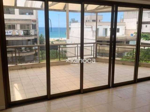 Cobertura  vista mar com 4 dormitórios à venda, 265 m² por R$ 1.980.000 - Recreio dos Bandeirantes - Rio de Janeiro/RJ