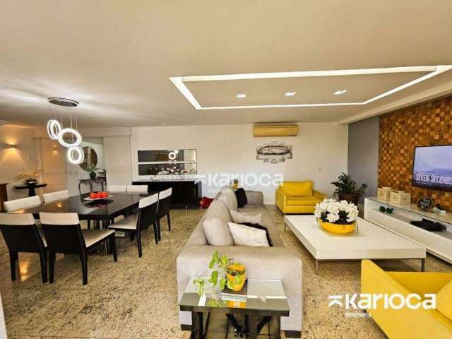 Apartamento com 3 dormitórios para alugar, 362 m² por R$ 12.079,00/mês - Recreio dos Bandeirantes - Rio de Janeiro/RJ