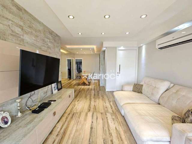 Apartamento com 4 dormitórios à venda, 144 m² por R$ 1.675.000 - Barra da Tijuca - Rio de Janeiro/RJ