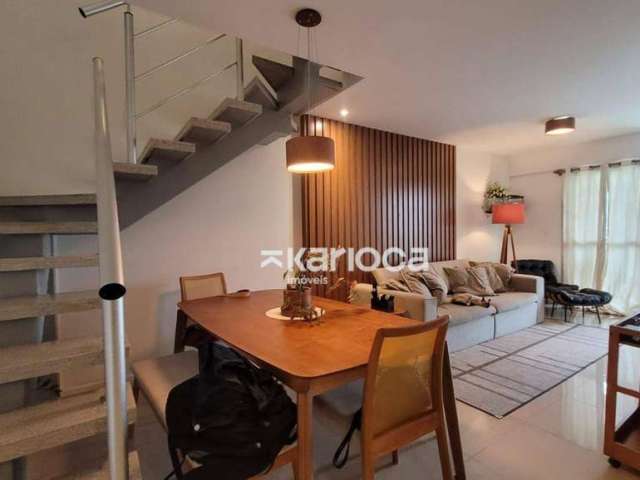 Apartamento Duplex  com 2 suítes à venda, 114m² por R$ 870.000,00 - Avenida Embaixador Abelardo Bueno - Barra da Tijuca - Rio de Janeiro/RJ