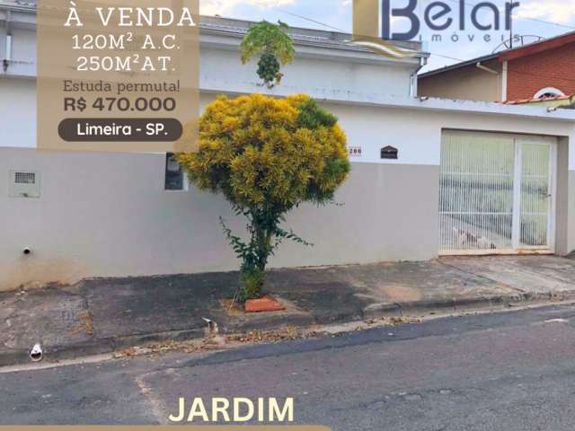 Casa térrea de 120m² à venda no Jardim nova Europa, Limeira -SP.