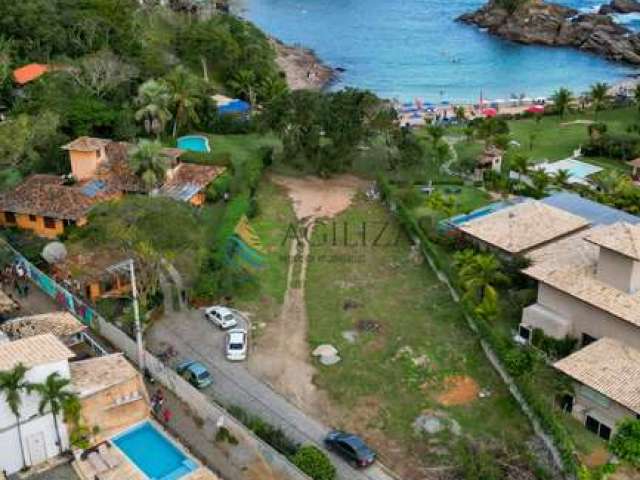 Terreno em condomínio fechado à venda na Praia da Ferradinha, S/N, Ferradurinha, Armação dos Búzios, 1389 m2 por R$ 5.000.000