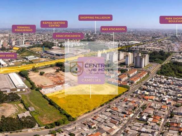 Apartamento com churrasqueira á venda no Pinheirinho - Curitiba