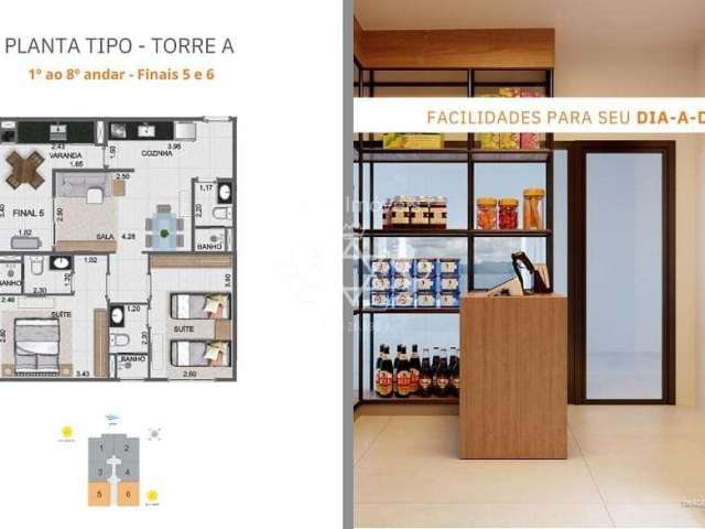 Apartamento à venda, Parque Balneário Poiares, Caraguatatuba, SP