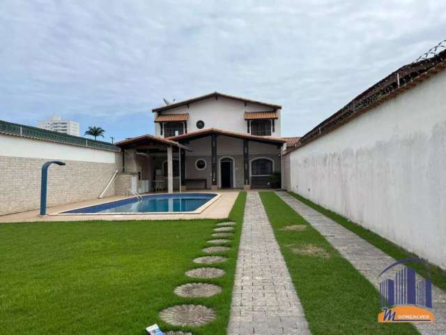 Sobrado com 3 dorm.  com piscina no Jardim Real - Praia Grande - SP