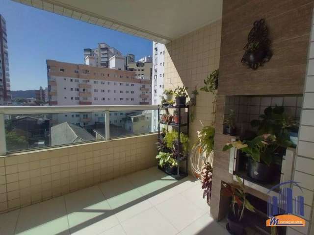 Apartamento com lazer 2 dorm. na Guilhermina - Praia Grande - SP