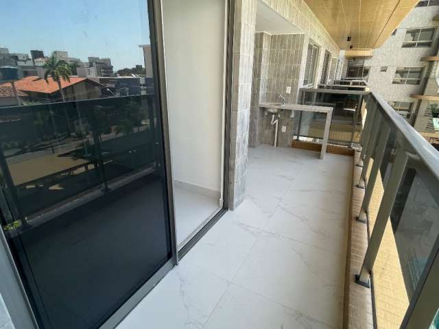 Apartamento para alugar prédio novo - 02 suítes- 62  m² - Bessa (Jd. Oceania)